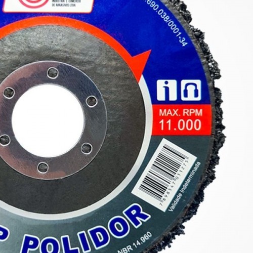 Disco removedor de tintas e ferrugens 115 x 22 mm - 09.001