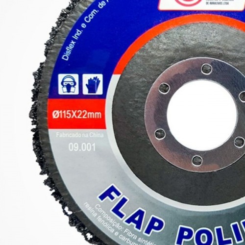 Disco removedor de tintas e ferrugens 115 x 22 mm - 09.001