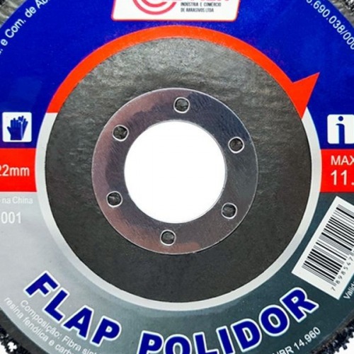 Disco removedor de tintas e ferrugens 115 x 22 mm - 09.001