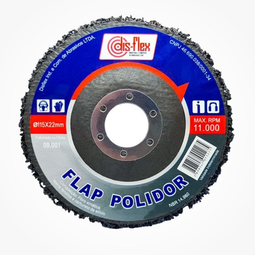 Disco removedor de tintas e ferrugens 115 x 22 mm - 09.001