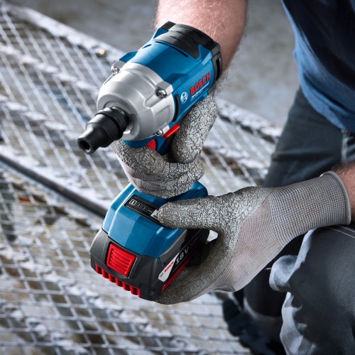 Chave de impacto a bateria 18V 4Ah encaixe 1/2