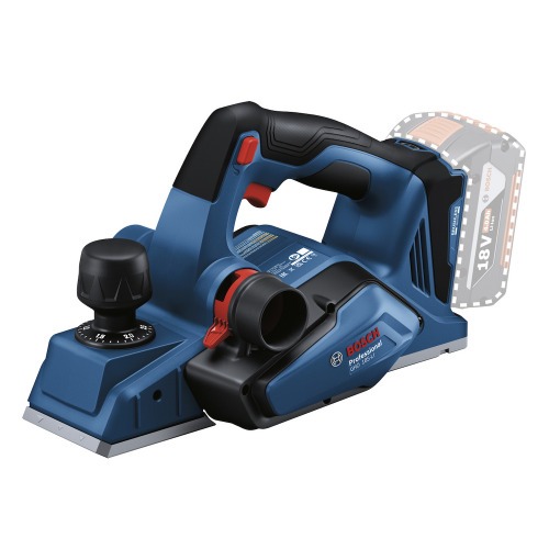 Plaina a bateria 18V Brushless corte por passada 2,6 mm Sem Bateria - GHO 185-LI Plaina a bateria 18V Brushless corte por passada 2,6 mm Sem Bateria - GHO 185-LI