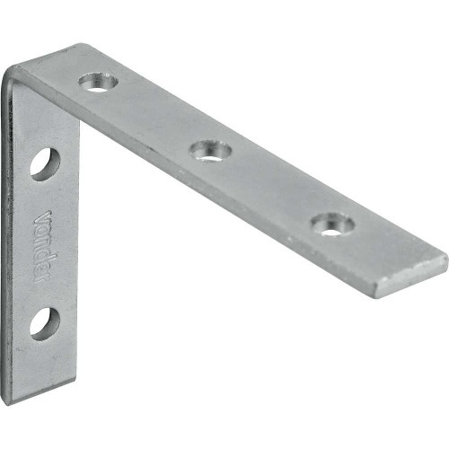 Cantoneira para cortina 5 x 7 cm zincada com 4 peas