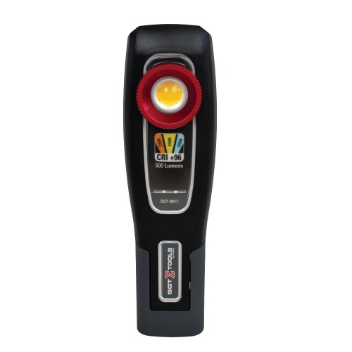 Lanterna de inspe��o automotiva 3 cores 500 lm COB Led 96+CRI - SGT-8517