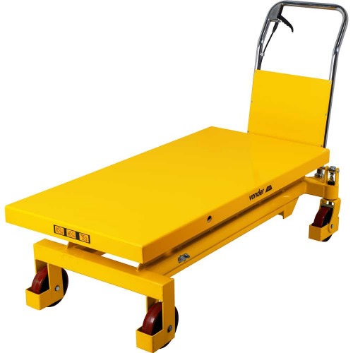 Mesa hidráulica pantográfica capacidade 1500kg com roda de PU MPP 1500 Mesa hidráulica pantográfica capacidade 1500kg com roda de PU MPP 1500