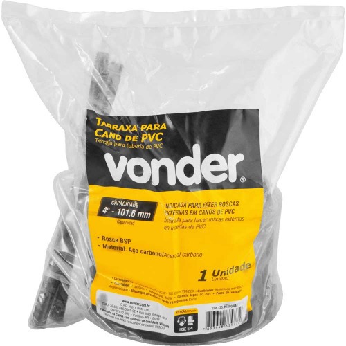 Tarraxa em ao carbono para de cano PVC 4