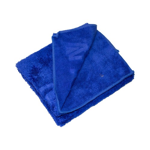 Toalha de microfibra para secagem automotiva 60 x 40 cm azul - 25238