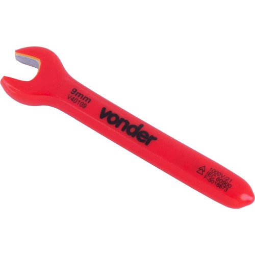 Chave fixa 9 mm uma boca isolada IEC60900 