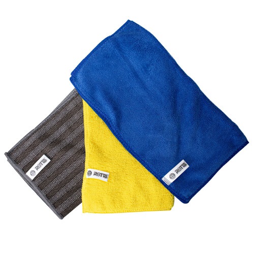 Toalha de microfibra para secagem automotiva 30 x 30 cm 3 pe�as - 25242