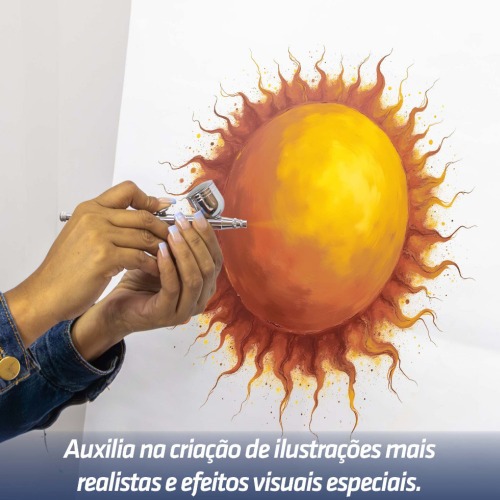 Aergrafo de gravidade dimetro do bico 0,3 mm - P103