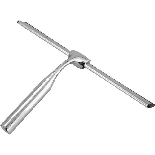 Rodo de aço inox 250 mm com suporte para fixação Rodo de aço inox 250 mm com suporte para fixação
