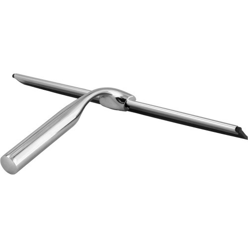 Rodo de aço inox 250 mm com suporte para fixação Rodo de aço inox 250 mm com suporte para fixação