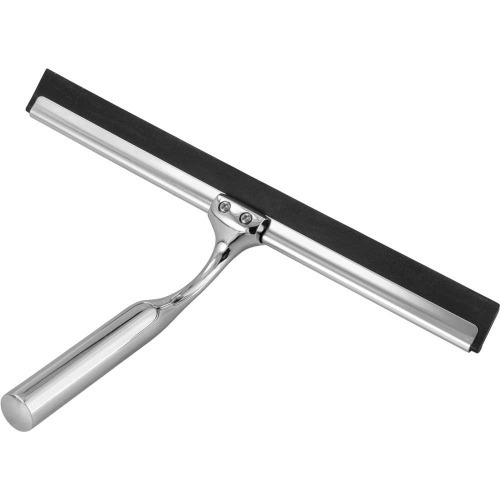 Rodo de aço inox 250 mm com suporte para fixação Rodo de aço inox 250 mm com suporte para fixação