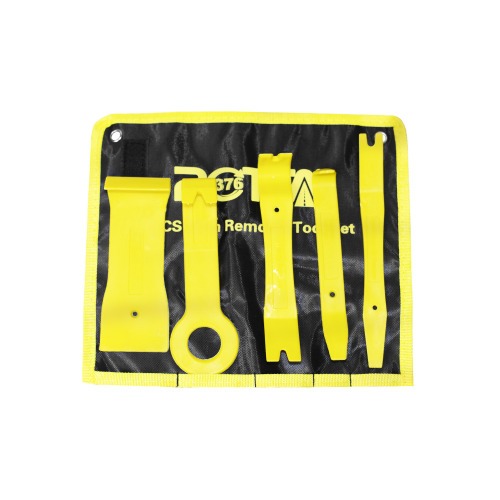 Jogo de esp�tulas de nylon automotivos com 5 pe�as