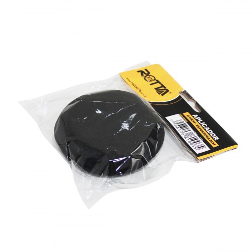 Aplicador espuma de cera preto 10064