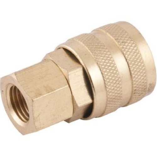 Engate r�pido f�mea para ar comprimido rosca 1/4