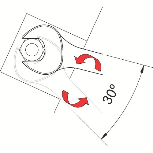 Chave combinada 9/16