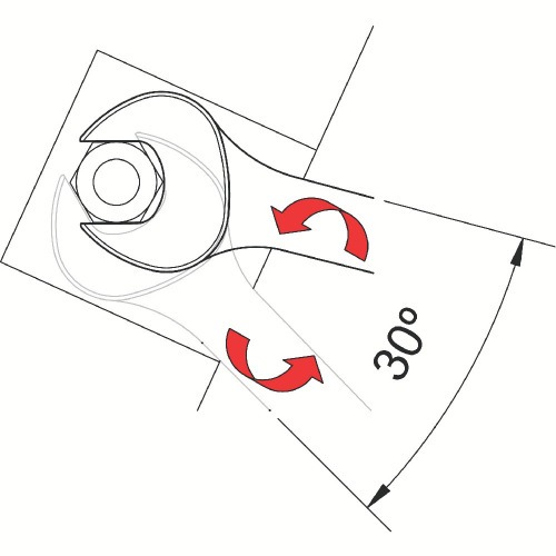 Chave combinada 7/16