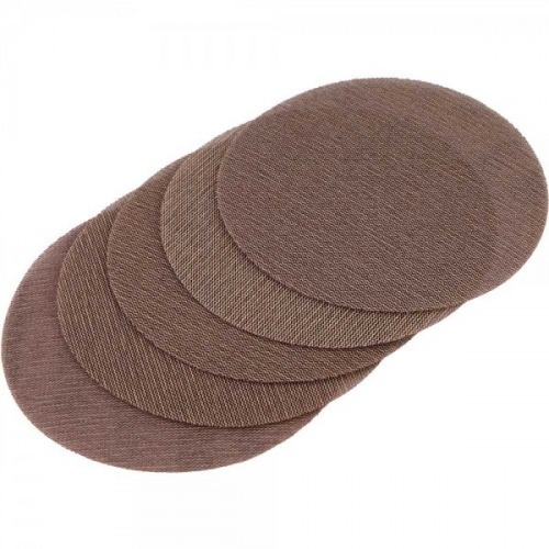 Disco de lixa telado 180 mm gr�o 180 com 5 pe�as