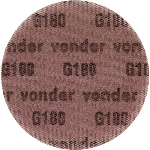 Disco de lixa telado 180 mm gr�o 180 com 5 pe�as