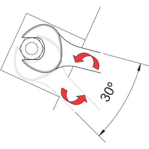 Chave combinada 5/16