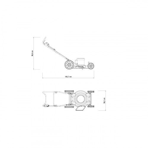 Cortador de grama el�trico 2500 W com corte de 45 cm - CE45M  110V