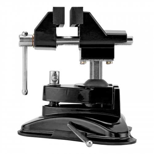 Mini torno de bancada giratório com base de sucção - 185069 Mini torno de bancada giratório com base de sucção - 185069