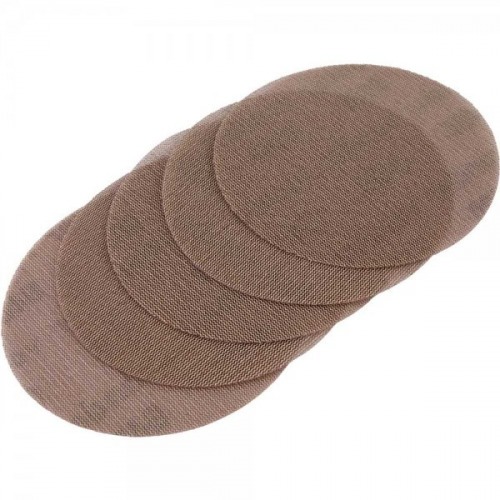 Disco de lixa telado 180 mm grão 400 com 5 peças Disco de lixa telado 180 mm grão 400 com 5 peças