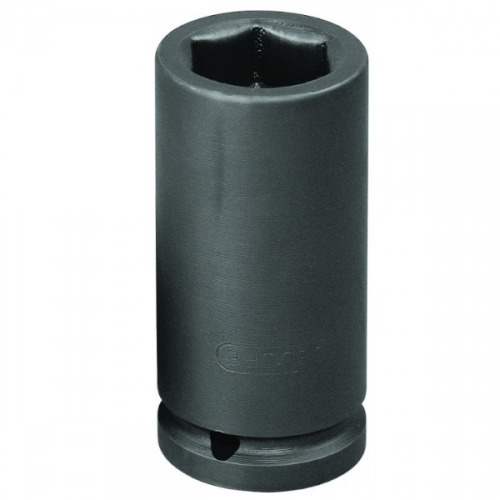 Soquete sextavado longo de impacto 7 mm com encaixe de 1/2