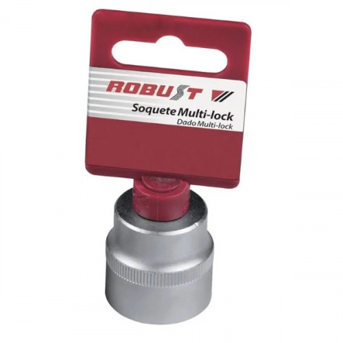 Soquete estriado 23 mm encaixe de 1/2