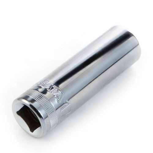 Soquete sextavado longo 18 mm com encaixe de 3/8