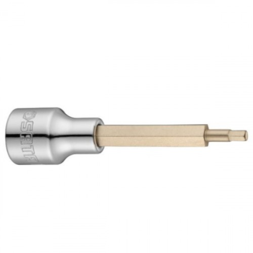 Soquete com ponta allen longo 7 mm encaixe 1/2 Soquete com ponta allen longo 7 mm encaixe 1/2