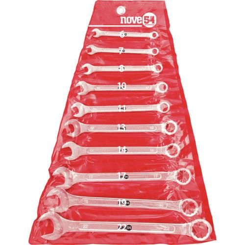 Jogo de chaves combinada 6 mm a 22 mm com 10 peas