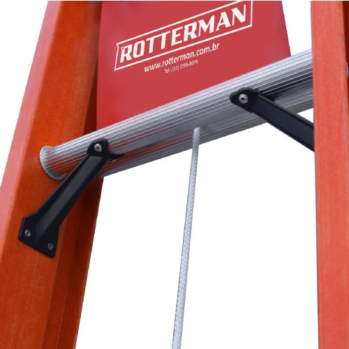 Escada de fibra de vidro extensvel 3,90 x 6,60 m 24 degraus - EFR9930