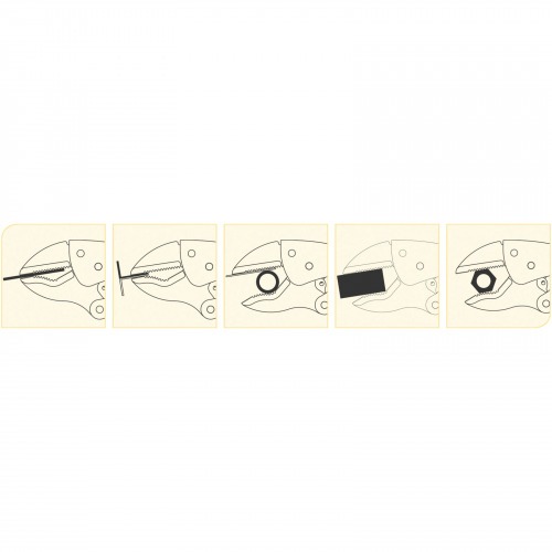 Alicate de press�o 10