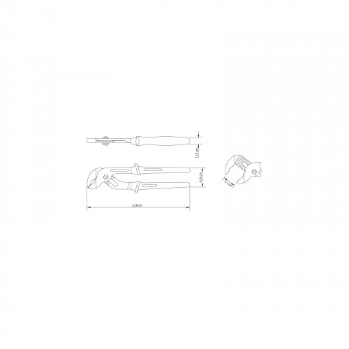 Alicate bomba d'gua 10