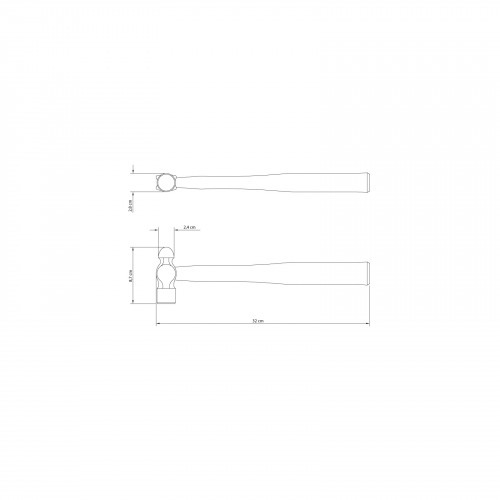 Martelo de bola 300 gramas - 40410/012