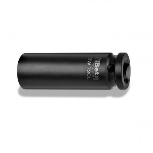 Soquete sextavado longo de impacto 19 mm com encaixe de 1/2 Soquete sextavado longo de impacto 19 mm com encaixe de 1/2