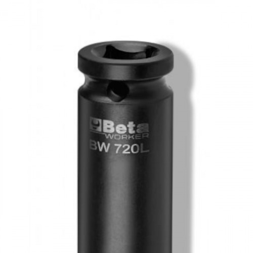Soquete sextavado longo de impacto 15 mm com encaixe de 1/2 Soquete sextavado longo de impacto 15 mm com encaixe de 1/2
