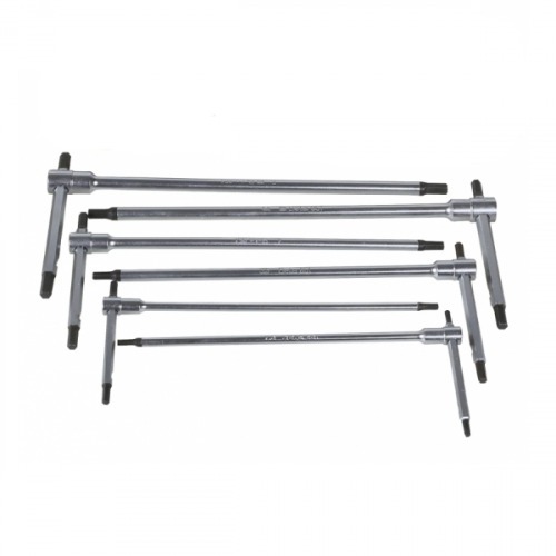 Jogo de chave allen cabo tipo T deslizante 2,5 a 8 mm 8 peças - 951/S Jogo de chave allen cabo tipo T deslizante 2,5 a 8 mm 8 peças - 951/S