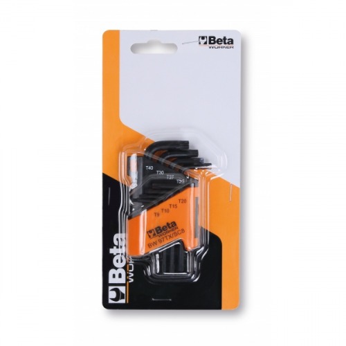 Jogo de chave hexalobular T9 a T40 com 8 peças - BW 97TX Jogo de chave hexalobular T9 a T40 com 8 peças - BW 97TX