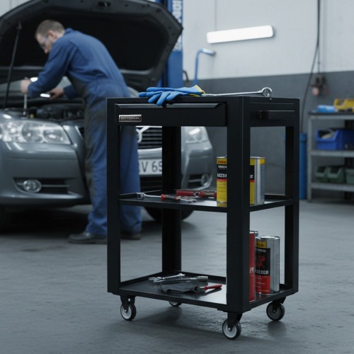 Carrinho para ferramentas com 01 gaveta - RLL-302P Carrinho para ferramentas com 01 gaveta - RLL-302P