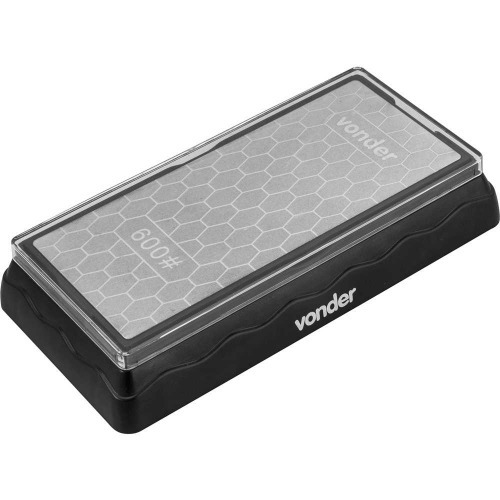 Pedra para afiar diamantada dupla face 7 Pedra para afiar diamantada dupla face 7