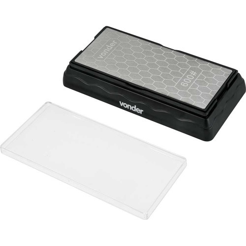 Pedra para afiar diamantada dupla face 7 Pedra para afiar diamantada dupla face 7