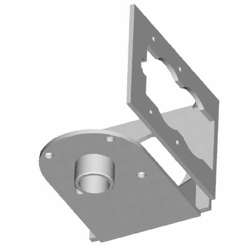 Placa acessória para fixar as caixas de transmissão - 700303 Placa acessória para fixar as caixas de transmissão - 700303