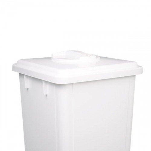 Cesto coletor de lixo 100L tampa flip top sem adesivo - CD12BR