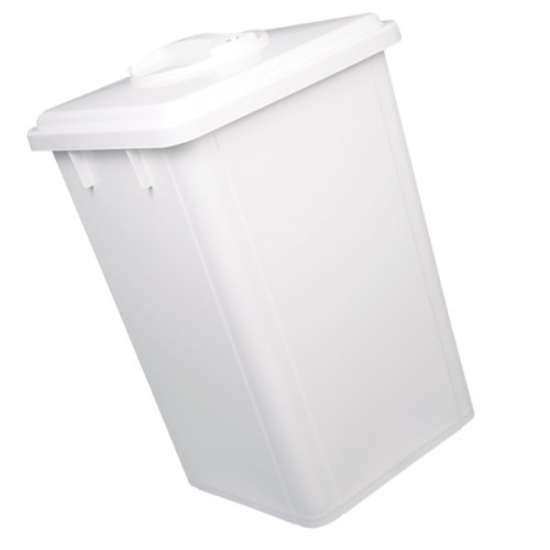 Cesto coletor de lixo 100L tampa flip top sem adesivo - CD12BR