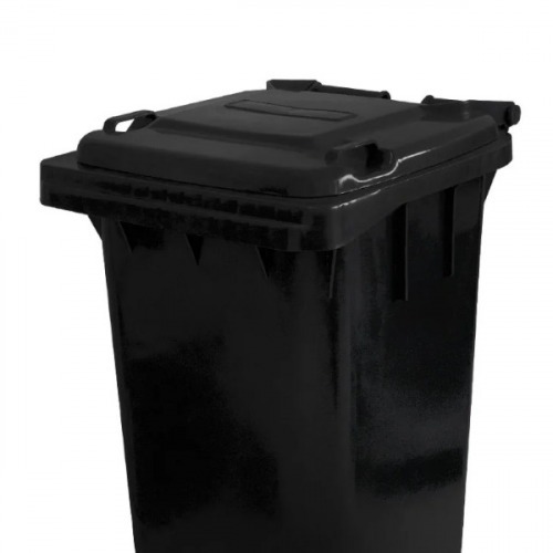 Cesto de lixo gari 120L sem adesivo com rodas de 200mm - C120PR Cesto de lixo gari 120L sem adesivo com rodas de 200mm - C120PR