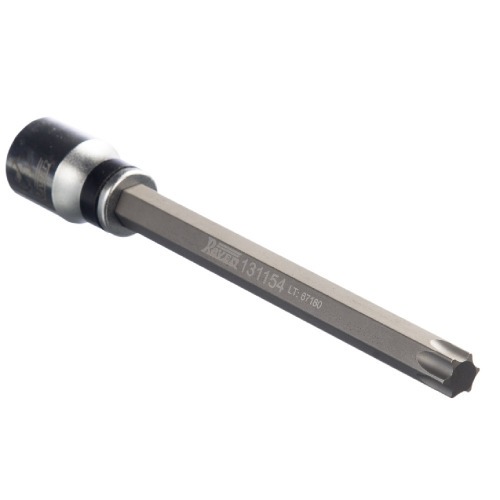 Chave hexalobular T55 encaixe 1/2' para parafuso do cabeçote - 131154 Chave hexalobular T55 encaixe 1/2' para parafuso do cabeçote - 131154