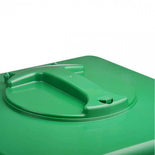 Cesto coletor de lixo 60L tampa flip top sem adesivo - CV62VD Cesto coletor de lixo 60L tampa flip top sem adesivo - CV62VD